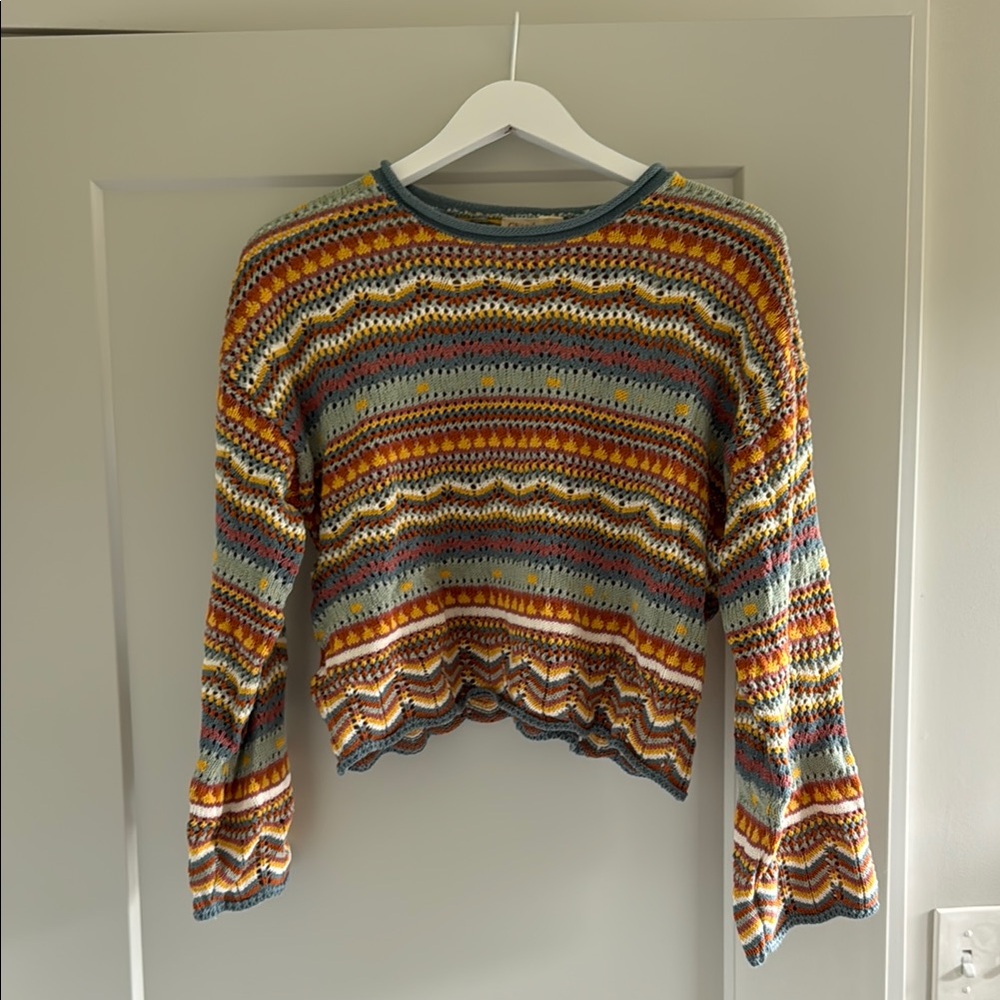 Ghanda Multicolor Knit Sweater